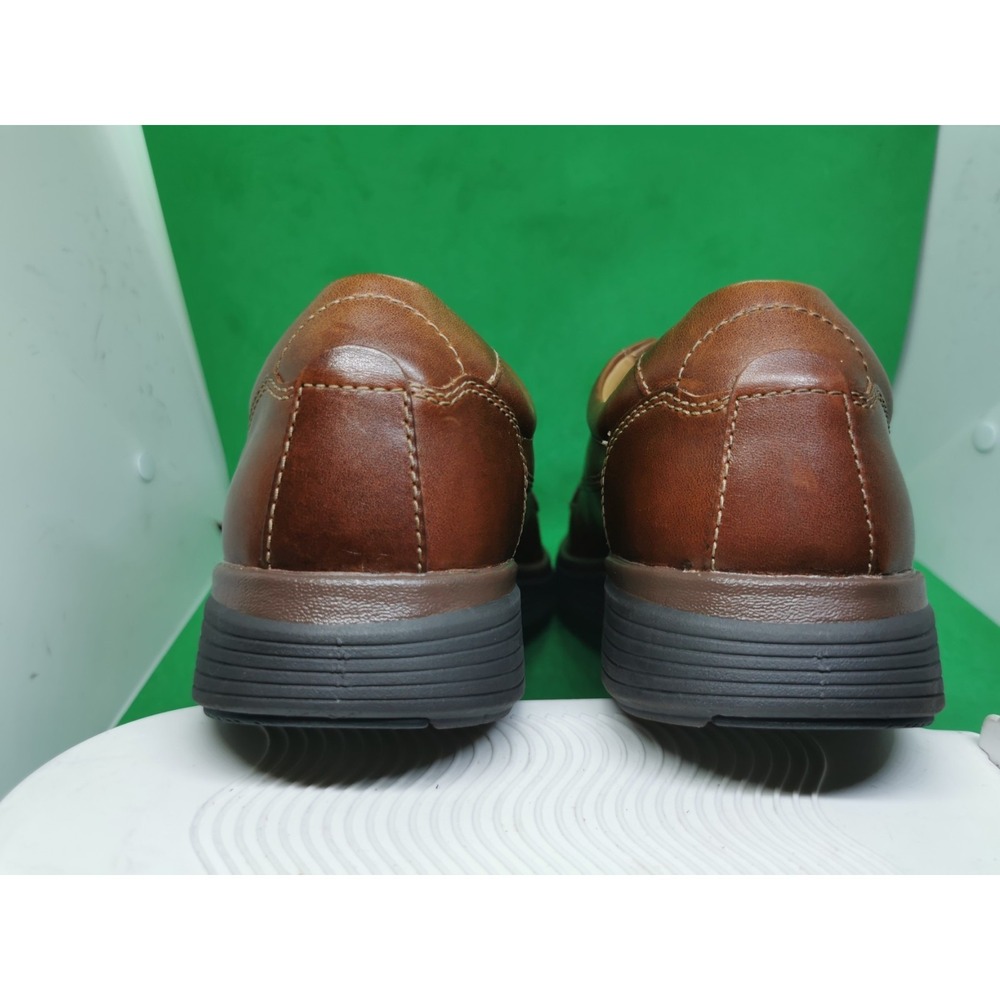 Mens Clarks Unstructured Un Abode Ease Leather Casual Lace Up Shoes Size 11.5 M - Picture 14 of 16